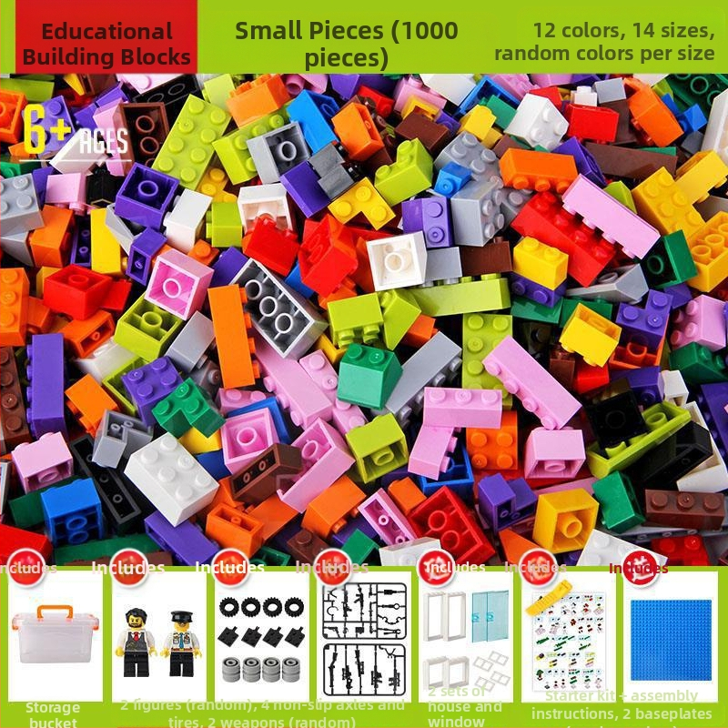 Australijos birių mažų dalelių statybiniai blokeliai, suderinami su įvairių prekės ženklų kūrybingais „pasidaryk pats“ darželio edukaciniais žaislais, birūs statybiniai blokeliai