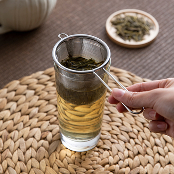 Nerūdijančio plieno filtro arbatos nuotėkis Buitinė arbata Vienos ausies filtro arbatos rinkinio priedai gali būti pakabinami Filtro kavos filtras