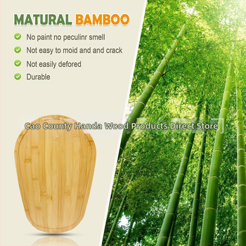 Bambusa blendera slīdnis koka blendera pamatne sadzīves tehnikas pamatnes paplāte vienkāršs koka bīdāms statīvs