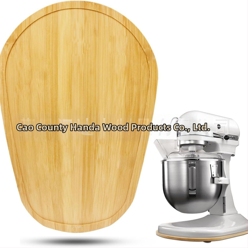 Bambusa blendera slīdnis koka blendera pamatne sadzīves tehnikas pamatnes paplāte vienkāršs koka bīdāms statīvs