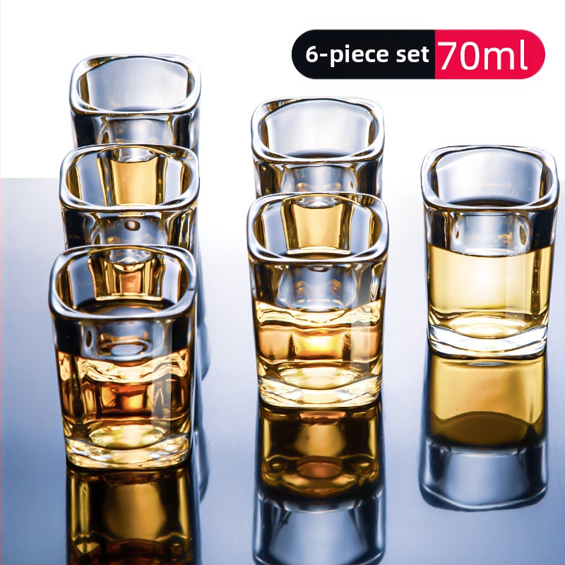 Bar ktv Veleprodaja prozirnih zadebljanih staklenih setova bijelih čaša za vino Kućna zabava Čaša za vino za jednu čašu Mala čaša za vino