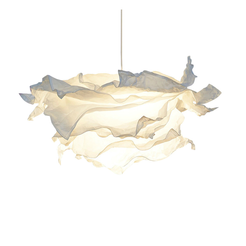 Lihtne restorani kaanekollektsiooni paberlamp Nordic magamistoa kaunistuseks mõeldud kodune lühter Ten Thousand Kruning Creative`ile