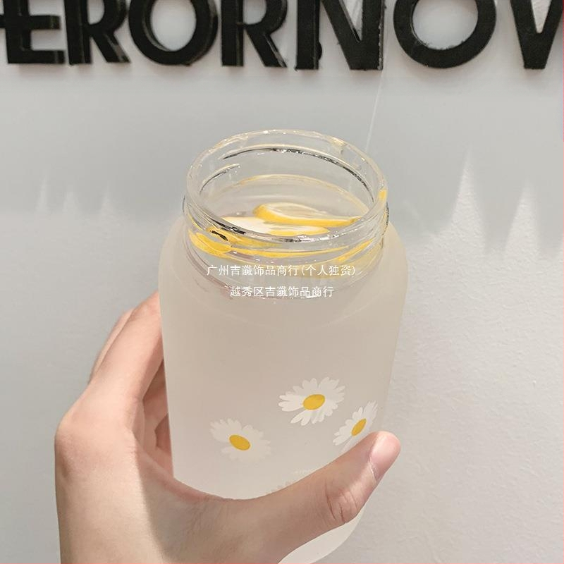 Dámsky pohár na vodu, matný, jednoduchý, svieži, roztomilý, prenosný, kreatívny, personalizovaný, trendy, pohár pre dievčatá Mori