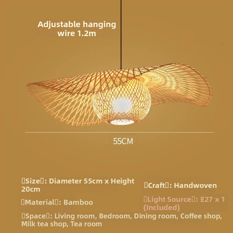 Bambusz csillár, bambusz művészet, zen teaszoba, kínai étterem, otthoni elhelyezés, japán, rattan, lámpa, retró, kreatív, művészet, lámpaernyő