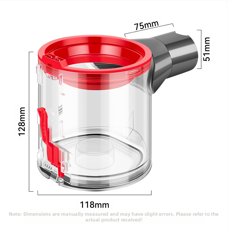 Аксесоари за прахосмукачки Wanchuang Adapt Dyson, кофа за прах V7V8V15, кошче за боклук SV10/SV11, кофа за прах Host