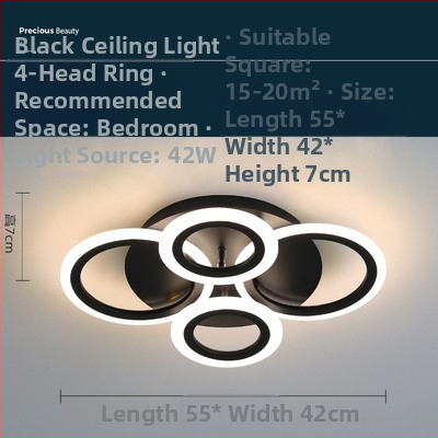 Kodu elutoa lamp magamistoa lamp lihtne moodne LED-laelamp loominguline valgustus isikupärastatud toapakettlamp