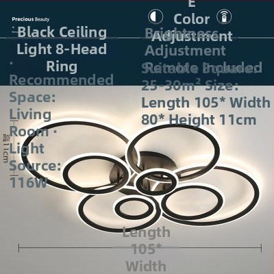 Kodu elutoa lamp magamistoa lamp lihtne moodne LED-laelamp loominguline valgustus isikupärastatud toapakettlamp