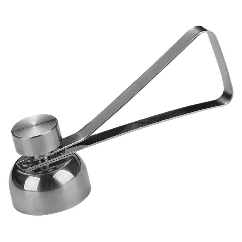 304 дозатор за яйца от неръждаема стомана, кухненски дозатор за яйца, креативен дозатор за яйца, домакински нож за яйца, черупки от яйца на едро