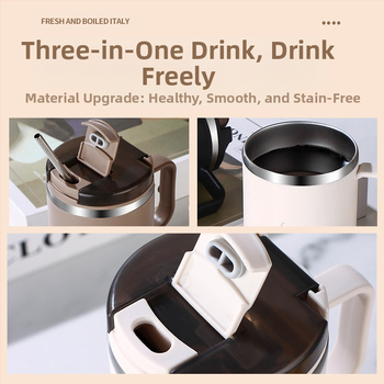 Piiriülene kuummüügis kruus, väärtuslik õlgtass, roostevabast terasest kohvitass, kaasaskantav mugav tee- ja veeeralduskruus