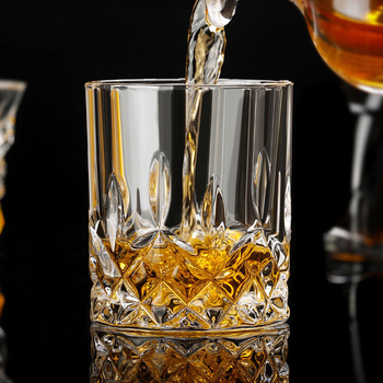 Чаша за вино, уиски, домакинска чаша, европейски стил, чаша за вино, KTV бира, чаша за чай, костюм, удебелена стъклена чаша за вода