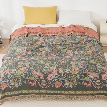 Naujas aukštos klasės sutirštintas medvilninis marlės rankšluostis, viengulė lova, daugiafunkcis marlės užklotas