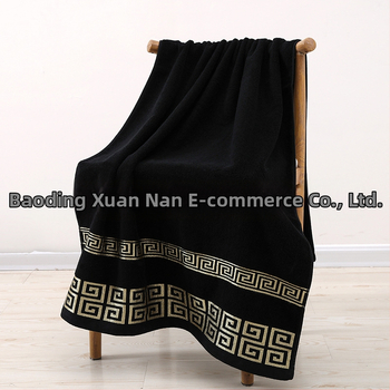 Väliskaubanduse pakkumine puuvillane vannirätik lai satiin žakaar paksendatud imav ettevõte kingitus hotell rannarätik puuvillane vannirätik