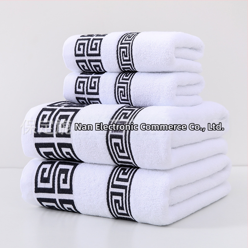 Väliskaubanduse pakkumine puuvillane vannirätik lai satiin žakaar paksendatud imav ettevõte kingitus hotell rannarätik puuvillane vannirätik