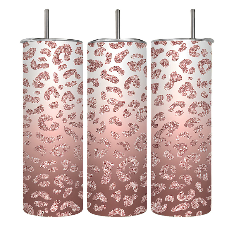 Експлозии в чуждестранната търговия 20OZ персонализирана термо чаша за кола чаша от неръждаема стомана 304 права чаша 3D печат 5D печат