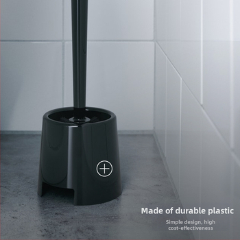 „Bemun“ tualetinis šepetys ir šepečių dėžutė, buitinis minkštų plaukų tualetinis šepetys, juodas, baltas klinkerio valymo šepetys, kostiumas