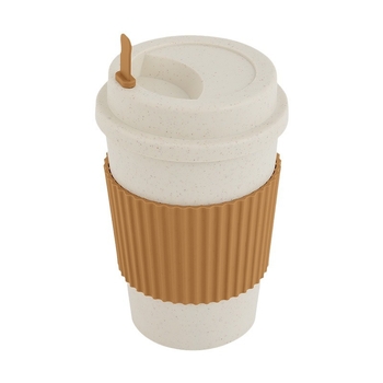 Kvietinių šiaudų kavos puodelio stiklinė su puikia išvaizda, apsauga nuo nudegimų ir neslystančiu dizainu, biuro namų gėrimų šalto gėrimo puodelis