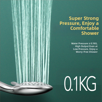 Xiamen Hans ülelaadimisega viiekäiguline suurpesuga käsidušš dušiga dušipea majapidamisdušipea dušipea