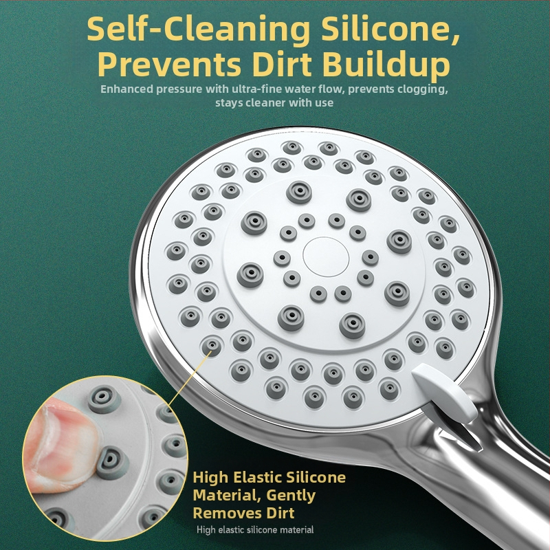 Xiamen Hans Supercharged Петстепенна голяма душ глава за миене на ръце Душ глава за домакински душ