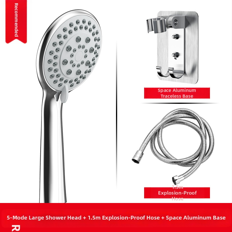 Xiamen Hans ülelaadimisega viiekäiguline suurpesuga käsidušš dušiga dušipea majapidamisdušipea dušipea