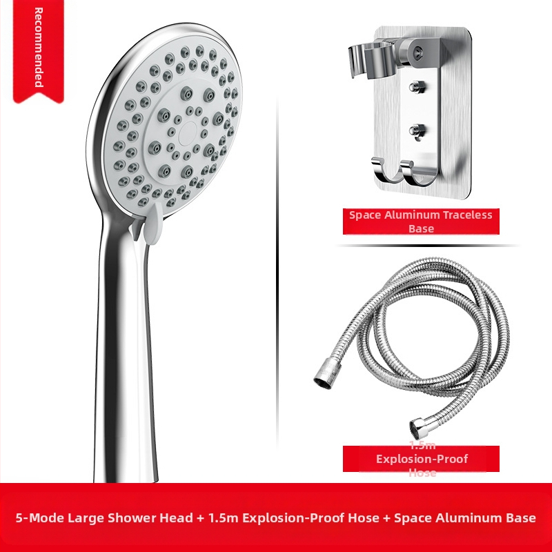 Xiamen Hans ülelaadimisega viiekäiguline suurpesuga käsidušš dušiga dušipea majapidamisdušipea dušipea