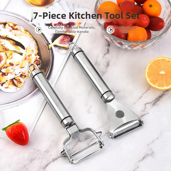 Αποφλοιωτής καμάρας Κλιπ μπολ μονοκόμματη πρέσα σκόρδου τρίτρη ξύστρα για λέπια ψαριού τριγωνική πλάνη αποφλοιωτής λέπια ψαριού