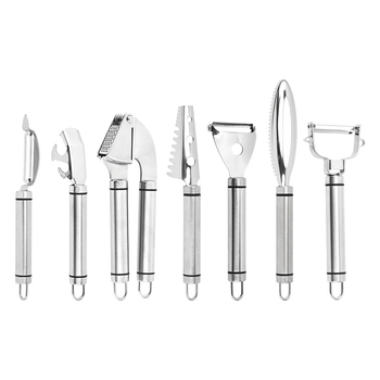 Αποφλοιωτής καμάρας Κλιπ μπολ μονοκόμματη πρέσα σκόρδου τρίτρη ξύστρα για λέπια ψαριού τριγωνική πλάνη αποφλοιωτής λέπια ψαριού