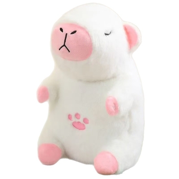 Νέο διασυνοριακό αναπνεύσιμο ζώο Capybara βελούδινο παιχνίδι κούκλα μουσικής φωτεινό μωρό παιχνίδι χονδρικής