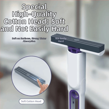 Käed-vabad pesemine Laisk Multifunktsionaalne Teleskooplaua Mini Väike Mopp Käeshoitav Veeimav Tualett Köök Kodutööd