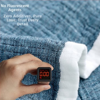 Šaltinis Gamintojas Didmeninė prekyba tarpvalstybine klasikine paprasta medvilnine marlės antklode Daugiasluoksnė rankšluosčių antklodė Sofos antklodė Oro kondicionieriaus antklodė