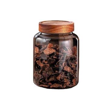 Perikarpiumi säilituspurgi kuivatamine, spetsiaalne suur kõrge borosiilikaatklaasist suletud purk, tee- ja ravimipurk, niiskuskindel säilituspudel