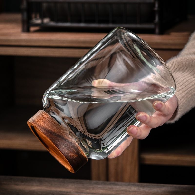 Perikarpiumi säilituspurgi kuivatamine, spetsiaalne suur kõrge borosiilikaatklaasist suletud purk, tee- ja ravimipurk, niiskuskindel säilituspudel