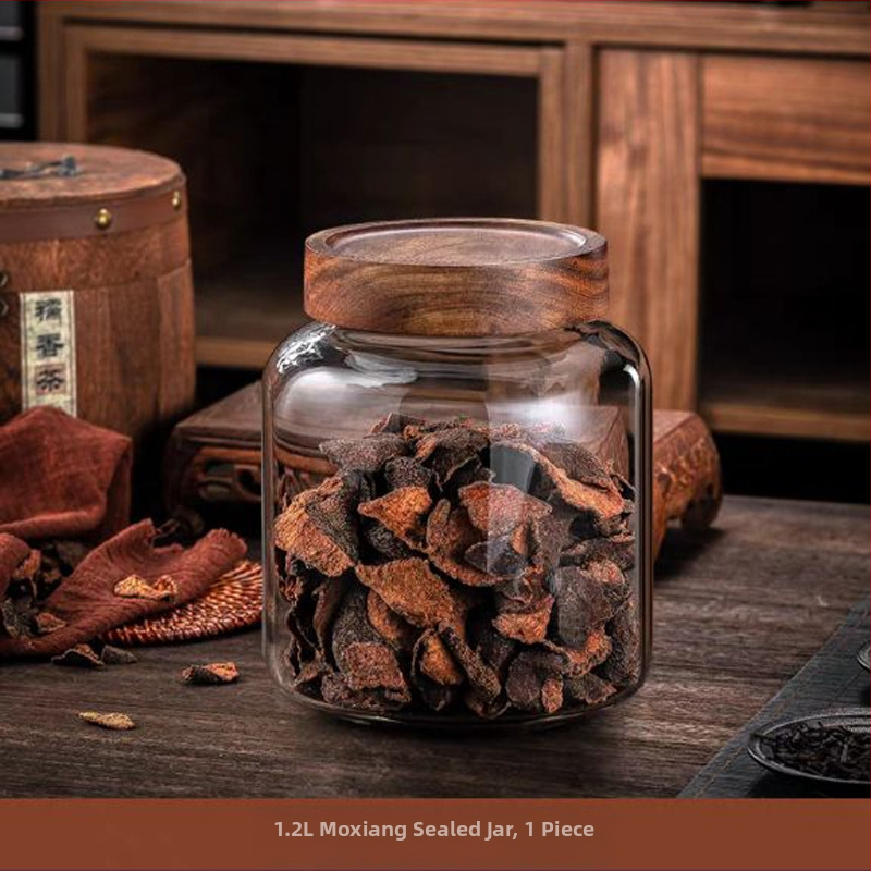 Perikarpiumi säilituspurgi kuivatamine, spetsiaalne suur kõrge borosiilikaatklaasist suletud purk, tee- ja ravimipurk, niiskuskindel säilituspudel