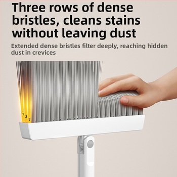 Šluota, šiukšlių semtuvėlis, kombinuotas buitinis šluotas, nelimpantis plaukų paviršius, sulankstoma šluota, didelis aliuminio lydinio šiukšlių kastuvas