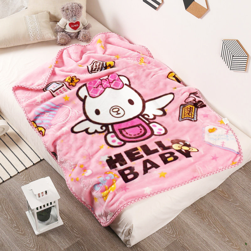 „Lashall“ vilnonė žieminė sutirštinta flanelinė šilta antklodė vienviečiam asmeniui bendrabučio studentui koralų flanelinė