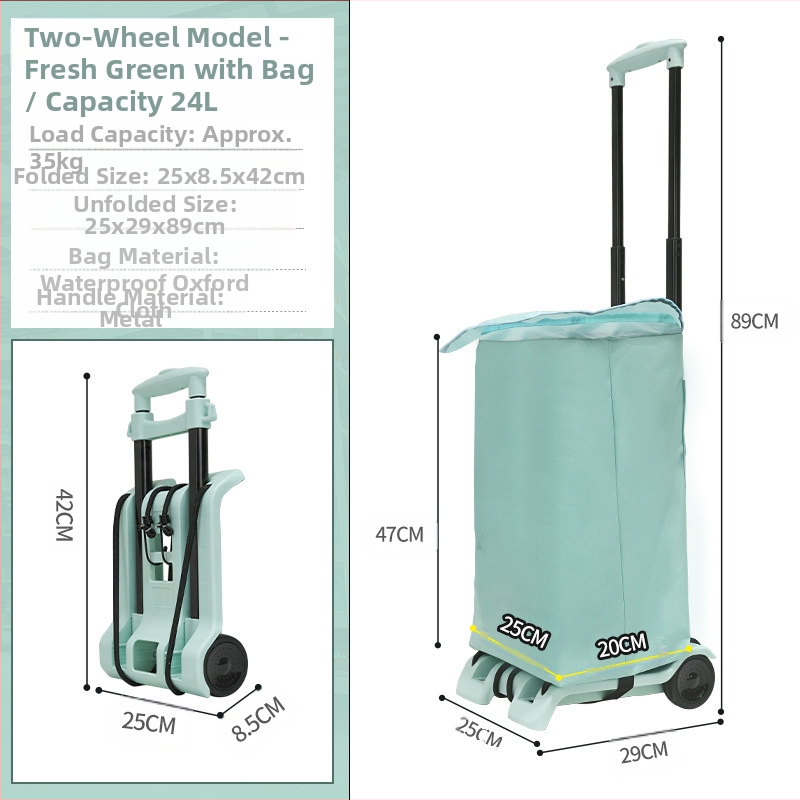 Pažljivo odabrana kolica za kućanstvo, kolica za brzu dostavu, sklopiva prikolica za rukovanje teretom, kolica za kupovinu, kolica za prtljagu
