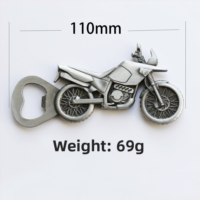 Výrobcovia vyrábajú cezhraničné kovové zliatiny zinku, pivo, starožitný motocyklový otvárač na fľaše, otvárač na konzervy, Amazon hot
