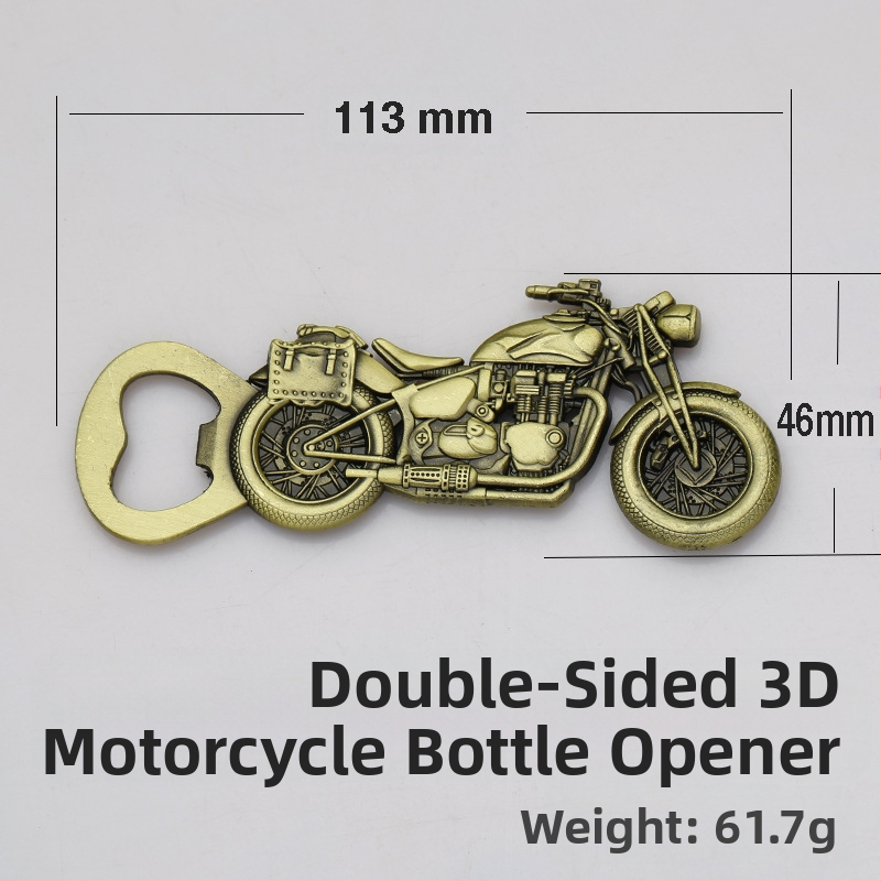 Výrobcovia vyrábajú cezhraničné kovové zliatiny zinku, pivo, starožitný motocyklový otvárač na fľaše, otvárač na konzervy, Amazon hot