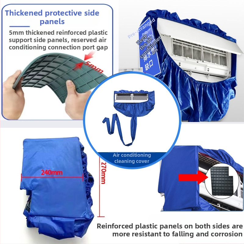 Oro kondicionieriaus valymo uždangalas, naujas vandens surinkimo uždangalas, pakabinamas buitinis vandeniui atsparus uždangalas, gartraukio vandens šildytuvo vandens surinkimo maišelis, universalus