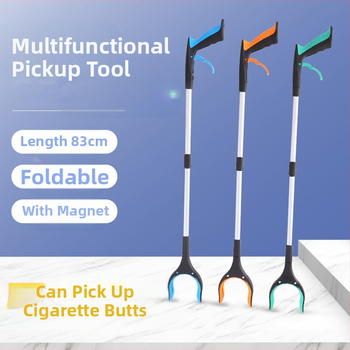 Sulankstomas šiukšlių spaustukas, tarpvalstybinis aliuminio lydinio sanitarinis žnyplės, sanitarijos rinkiklis, šiukšlių įrankių rinkiklis, ilgas spaustukas