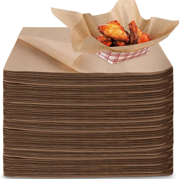 Küpsetusõli paber, paksendatud õlikindel palgivärv, pitsapaberid, grill-praetud kana, praetud toidu kandik, õli imav paber