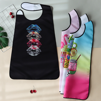 Лигавник за хранене за възрастни, устойчив на масло, устойчив на пръски, специален лигавник за гореща тенджера с ориз, персонализиран лигавник за възрастни, водоустойчив, моден гащеризон