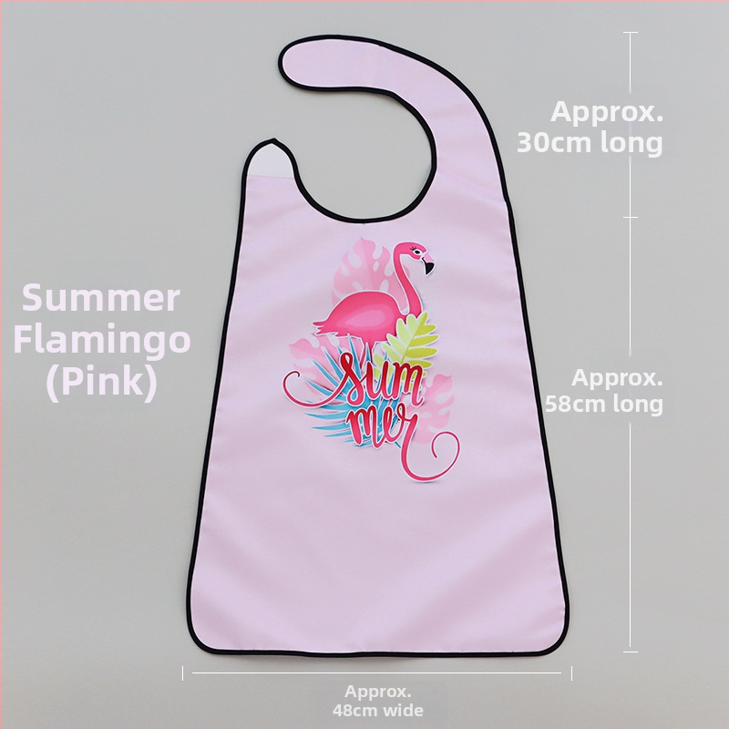 Лигавник за хранене за възрастни, устойчив на масло, устойчив на пръски, специален лигавник за гореща тенджера с ориз, персонализиран лигавник за възрастни, водоустойчив, моден гащеризон