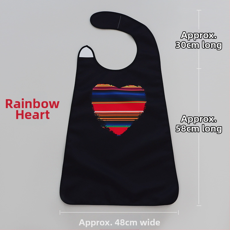 Лигавник за хранене за възрастни, устойчив на масло, устойчив на пръски, специален лигавник за гореща тенджера с ориз, персонализиран лигавник за възрастни, водоустойчив, моден гащеризон