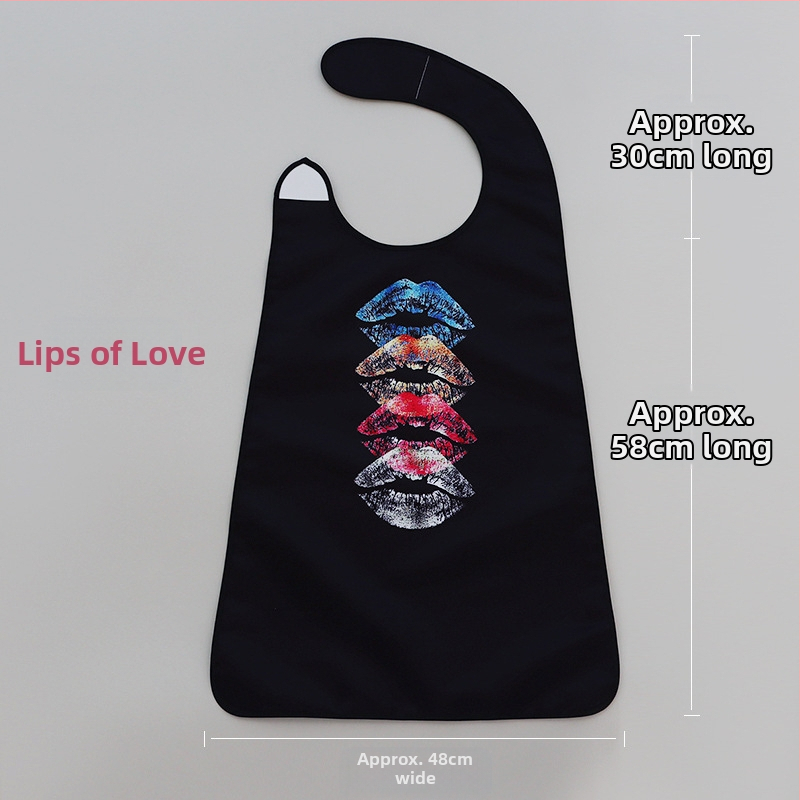 Лигавник за хранене за възрастни, устойчив на масло, устойчив на пръски, специален лигавник за гореща тенджера с ориз, персонализиран лигавник за възрастни, водоустойчив, моден гащеризон