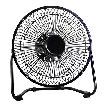 8 colių USB mažas ventiliatorius „Iron Art“ mažas elektrinis ventiliatorius staliniam bendrabučio biuro namams mini stalo ventiliatorius bešepetis variklis