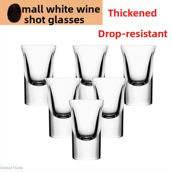 Ποτήρι ποτού ένα ποτήρι μικρό ποτήρι κρυστάλλινο ποτήρι ποτού KTV μπαρ bullet ποτήρι ποτού ποτήρι κοκτέιλ 6