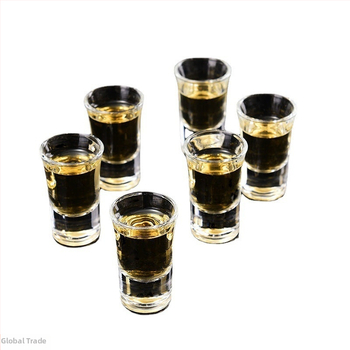 Ποτήρι ποτού ένα ποτήρι μικρό ποτήρι κρυστάλλινο ποτήρι ποτού KTV μπαρ bullet ποτήρι ποτού ποτήρι κοκτέιλ 6