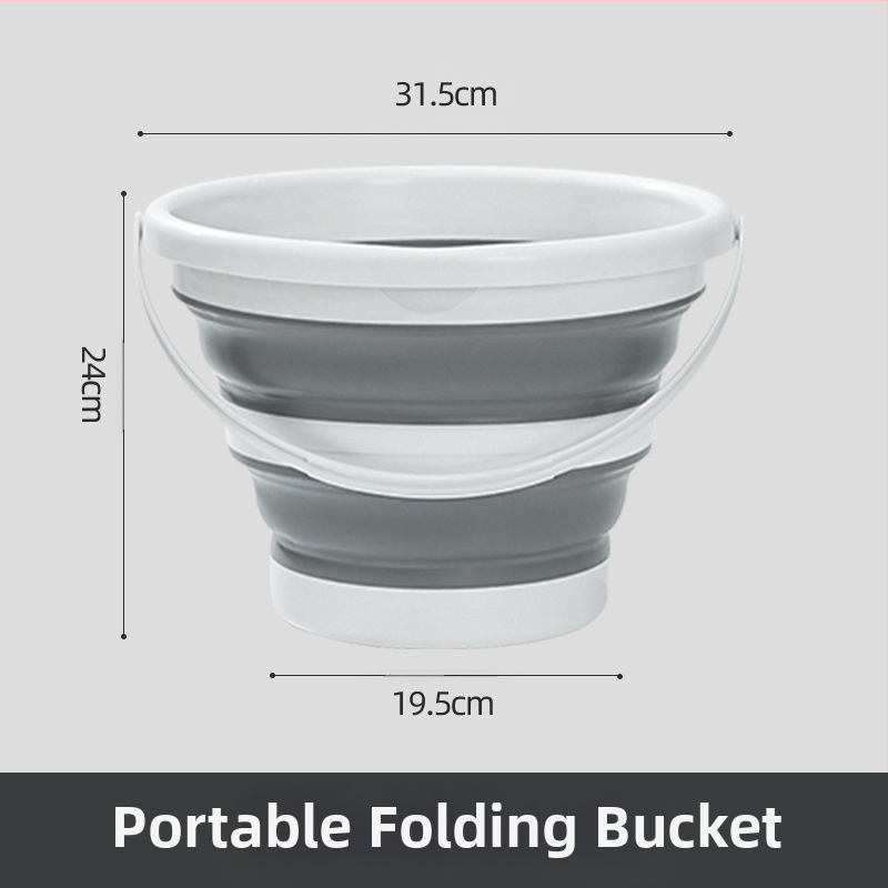 Sulankstomas kibiras, sulankstomas kibiras lauko reikmėms, žvejybos kibiras, nešiojamas teleskopinis kibiras automobiliui laikyti, automobilių plovimo kibiras, meno rašiklių plovimo kibiras
