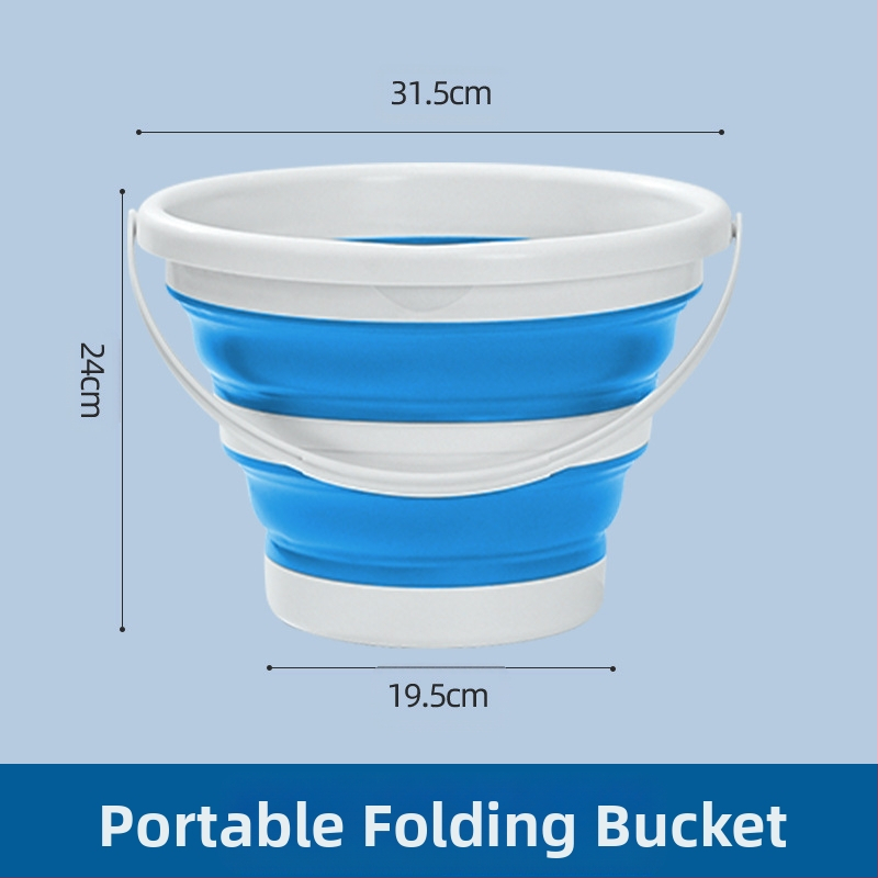 Sulankstomas kibiras, sulankstomas kibiras lauko reikmėms, žvejybos kibiras, nešiojamas teleskopinis kibiras automobiliui laikyti, automobilių plovimo kibiras, meno rašiklių plovimo kibiras