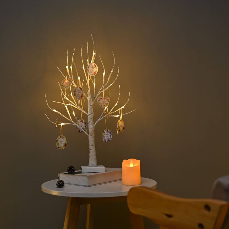 Tarpvalstybinis Velykų kiaušinis Helovinas Kalėdų dekoracija Naktinė lemputė Valentino diena Meilė Ginkmedžio lapų siūlų rutulys Maža medžio lempa